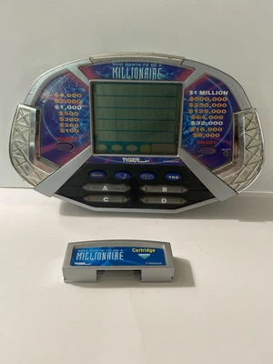 £8.61 • Buy 2000 Tiger Who Wants To Be A Millionaire Handheld Electronic Game W/ Cartridge 