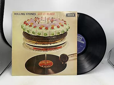 Rolling Stones - ' Let It Bleed ' 1969 Aus 1st Press Vinyl Lp Record - Vgc • $53.96