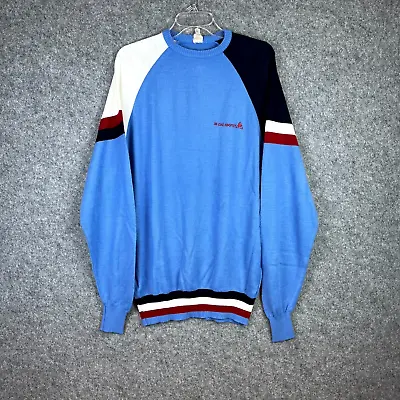 Vintage Le Coq Sportif Crew Neck Sweater 80’s/90’s Jumper Pullover Men's Size XL • £13.20