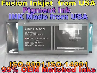 Compatible  Stylus Pro 4000 7600 9600 Light Cyan T5445 Lc Cartridge Ink Kk • $24.50