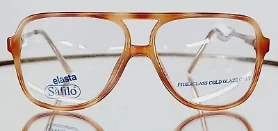 Vintage SAFILO ELASTA Eyeglasses SAFILO KIDS 2559 83P BROWN 48-12-125 ITALY • $49