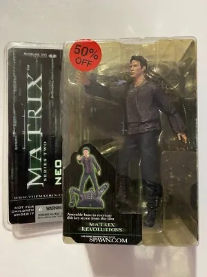 McFarlane Toys MATRIX Series 1 NEO The Matrix LOBBY SCENE Figure MISP NEW SEALED • $14.99