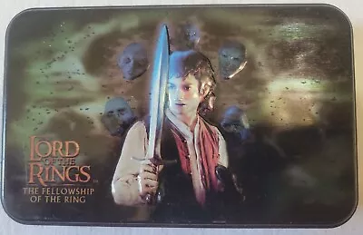 2001 Lord Of The Rings Fellowship Of Theives Playing Cards. 2 Decks In Tin Box. • £16.50