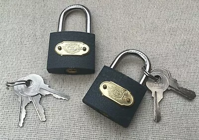 £12.99 • Buy Tri-Circle 40mm Hardened Security Padlocks Pad Lock  2 Keys  Brand New 2 Qty