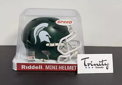 Michigan State Spartans Riddell NCAA Speed Mini Football Helmet Official Replica • $32.95