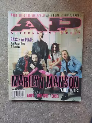 AP Alternative Press Magazine April 1996 Marilyn Manson The Amps Edsel Grifters • $25