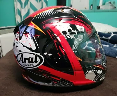 Arai RX-Q Men's Motorcycle Helmet (Small) SnellM2010 DOT {8/10 Condition} NICE‼️ • $164