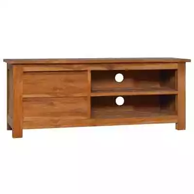 TV Stand TV Unit Sideboard TV Console Media Cabinet Solid Teak Wood VidaXL VidaX • $187.99