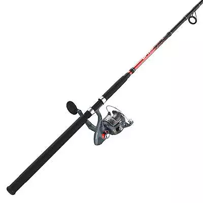 Heavy Spinning Reel And Fishing Rod Combo 7 Foot Graphite Rod Lightweight	NEW • $88.11