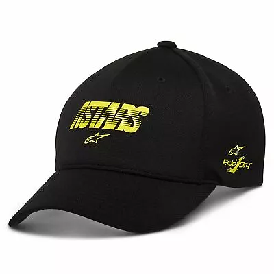 Alpinestars Men's Adjustable Cap ~ Angle Velo Tech Black • $33.88