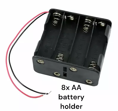 AA X 8 Open Battery Holder • £4.79