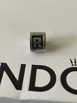 $20 • Buy Pandora Letter R Sterling Silver Charm 