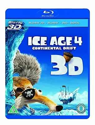 Ice Age 4: Continental Drift Blu-ray (2012) Ray Romano Quality Guaranteed • £2.22