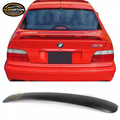 Fits 92-98 BMW E36 Coupe 2-Door AC Style Unpainted Rear Roof Spoiler Wing - ABS • $34.99