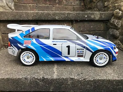 Ford Escort Cosworth + Decal Set 1:10 Whale Tail Rally Body Shell Lexan • £27.99