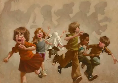 Pesky Kids! (2017) By Craig Davison - Limited Print With COA • £799