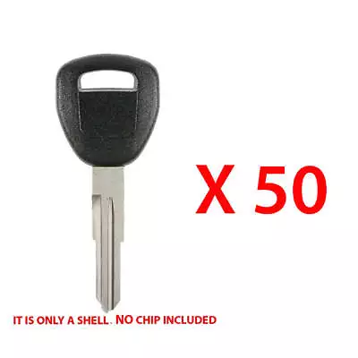 50 Key Shell Case Compatible With Honda Acura Uncut Blade Non Chip HD103 HD106 • $65.07