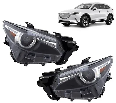 For Mazda CX-9 2016-2023 Headlight Assembly Set With AFS Bi-LED Left & Right • $1350.71