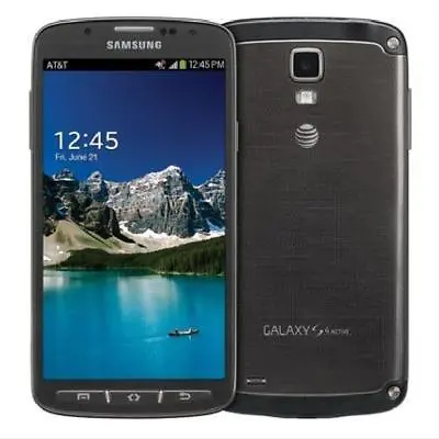 Wifi Samsung I537 Galaxy S4 Active SGH-I537 8MP Original AT&T 5  4G LTE 16GB • $75