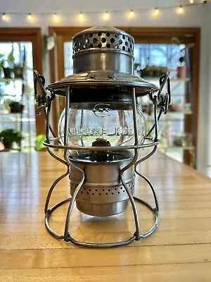 Northern Pacific Railroad Lantern With Adlake Kero Globe 1940 Manufacture NPRR • $28