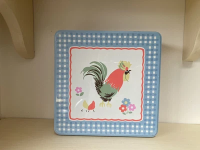 £17.99 • Buy Cath Kidston Chicken Cockerel Square Cake Tin