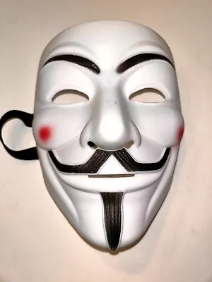 Masquerade V For Vendetta Halloween Costume Guy Fawkes Mask For All Pre Owned • $5.99