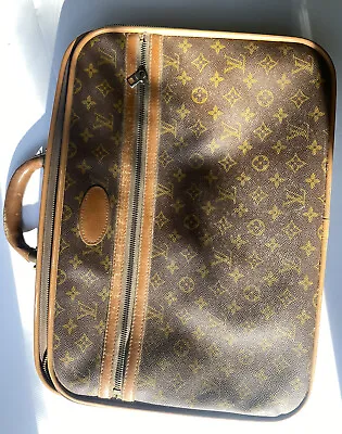 Louis Vuitton LV Rare Vintage  Hard Briefcase Luggage Case Briefcase Vintage • $600