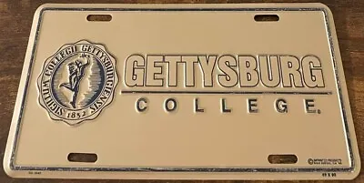 Gettysburg College License Plate Pennsylvania Adjacent To Civil War Battlefield • $59.99