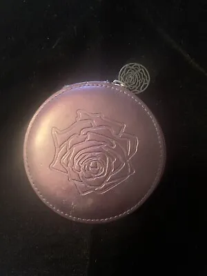 Vintage Burgundy Leather Coin Purse • $8