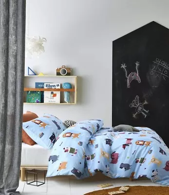 NEW Happy Kids Woof Glow In The Dark Quilt Cover Set • $27.12