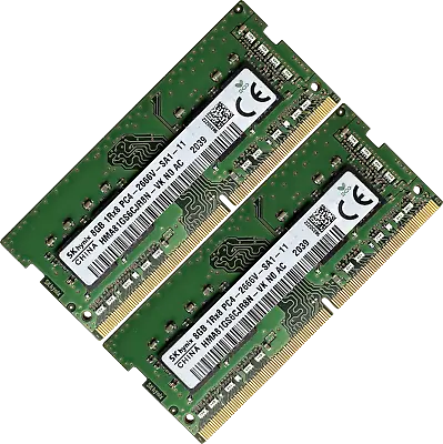 32GB 16GB 8GB Laptop RAM Memory SODIMM DDR4 2666 Mhz PC4 21300 1.2V 260 P X8 Lot • £13.99