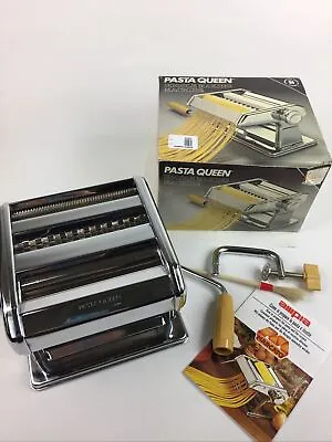 Himark Kitchen Gourmet Pasta Queen Noodle Making Machine 15-4150 - Made In Italy • $39.99