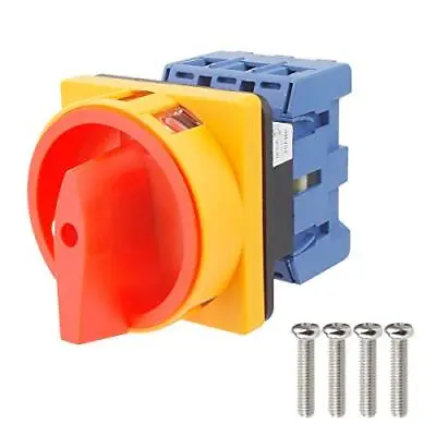 Universal Switch 2 Position 3 Phase Panel Rotary Selector Changeover Switch G... • $29.96