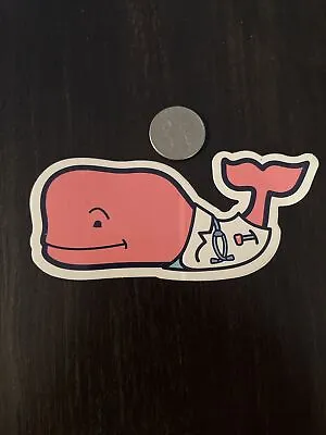 New Vineyard Vines Doctor Whale Sticker Stanley Yeti Decal • $3.80