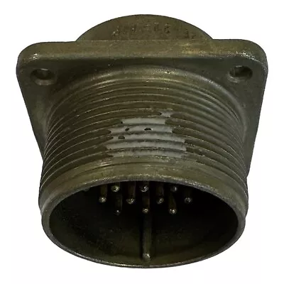MS3102E22-14P Veam Mil Spec Circular Connector Olive Drab • $20.47