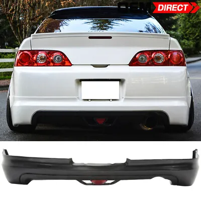 Fits 05-06 Acura RSX Coupe 2Dr Mugen Style Rear Bumper Lip With Led Brake Light • $239.99