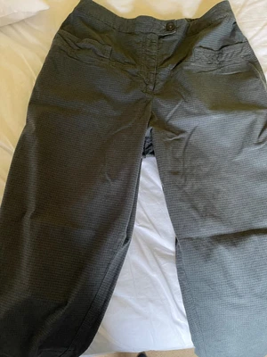 £73 • Buy Oska Grey Check Trousers. Size 3 (14-16). Great Condition. Elasticated Waist.