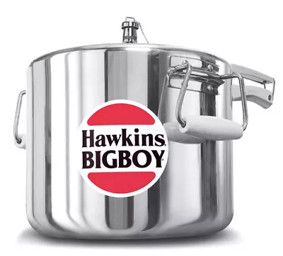 Hawkins BigBoy 18 Ltr Aluminium Pressure Cooker Cooking 18-24 Persons BB18  • $228.99