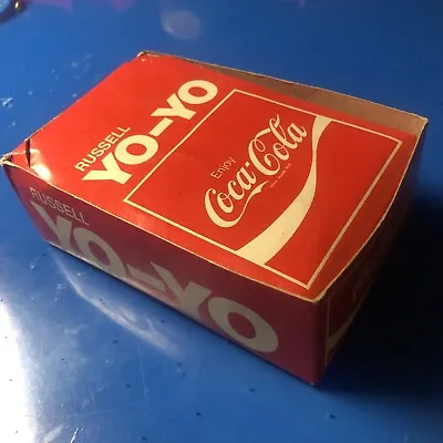 1970's Coca Cola Empty Russell Super Box Yoyo Yo Yo • $80