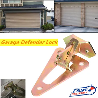 UK Garage Door Defender Lock HEAVY DUTY SECURITY SYSTEM Roller Door Zinc Plated • £29.99