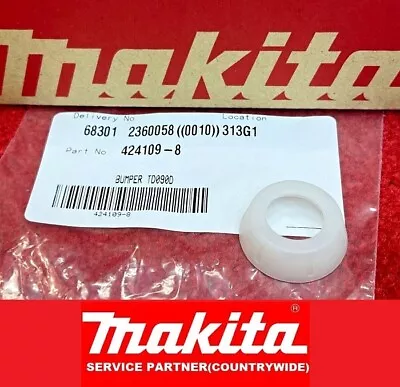 Genuine Makita Bumper 424109-8 TD090D Cordless Impact Driver 10.8v   • £4.86