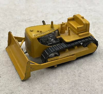 Vintage TOOTSIETOY Tootsie 1950's Caterpillar Cat No. 24 Diecast Bulldozer Dozer • $49.95