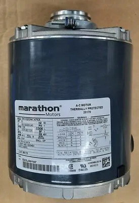 Marathon Dual Voltage Carbonator Pump Motor 115v/220v 1/3 HP  5KH32GNC476X • $130