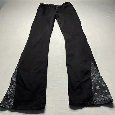 IDYLLWIND By Miranda Lambert Women's Black Flared Bootcut Jeans-Free Shipping • $25