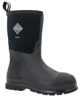 Muck Men's Chore Classic Mid Boot - Black • $95