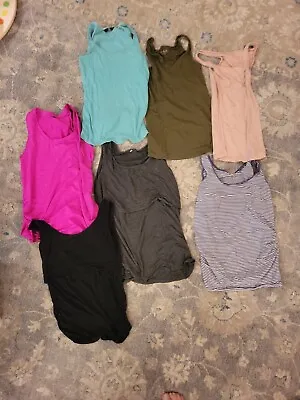 6 Small Maternity Tank Lot • $8