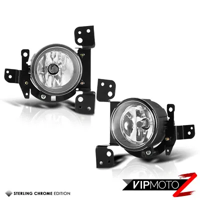 2014-2018 Mitsubishi Mirage DE ES SE Clear Bumper Fog Lights Driving Lamp +BULBS • $63.95