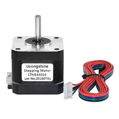 17HS4401S Stepper Motor 1.5A Nema17 Cable For Printer CNC Parts Accs New • £12.54