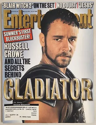Entertainment Weekly Magazine May 12 2000  Gladiator  Russell CroweBlair Witch • $14.38