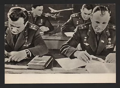 1969 First World Cosmonaut Space Traveller Yuri Gagarin Study Ingpostcard • £10